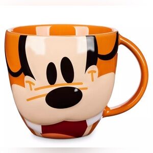 Disney Parks Mouse Ware Goofy Face 3D Ceramic Coffee Tea Mug ~ 16 Oz.